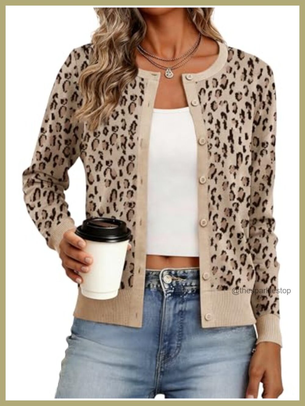Womens Lightweight Button Down Knit Cardigan Long Sleeve Sweater
